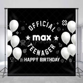 Aperturee - Aperturee Official Teenager Balloon Custom Birthday Backdrop